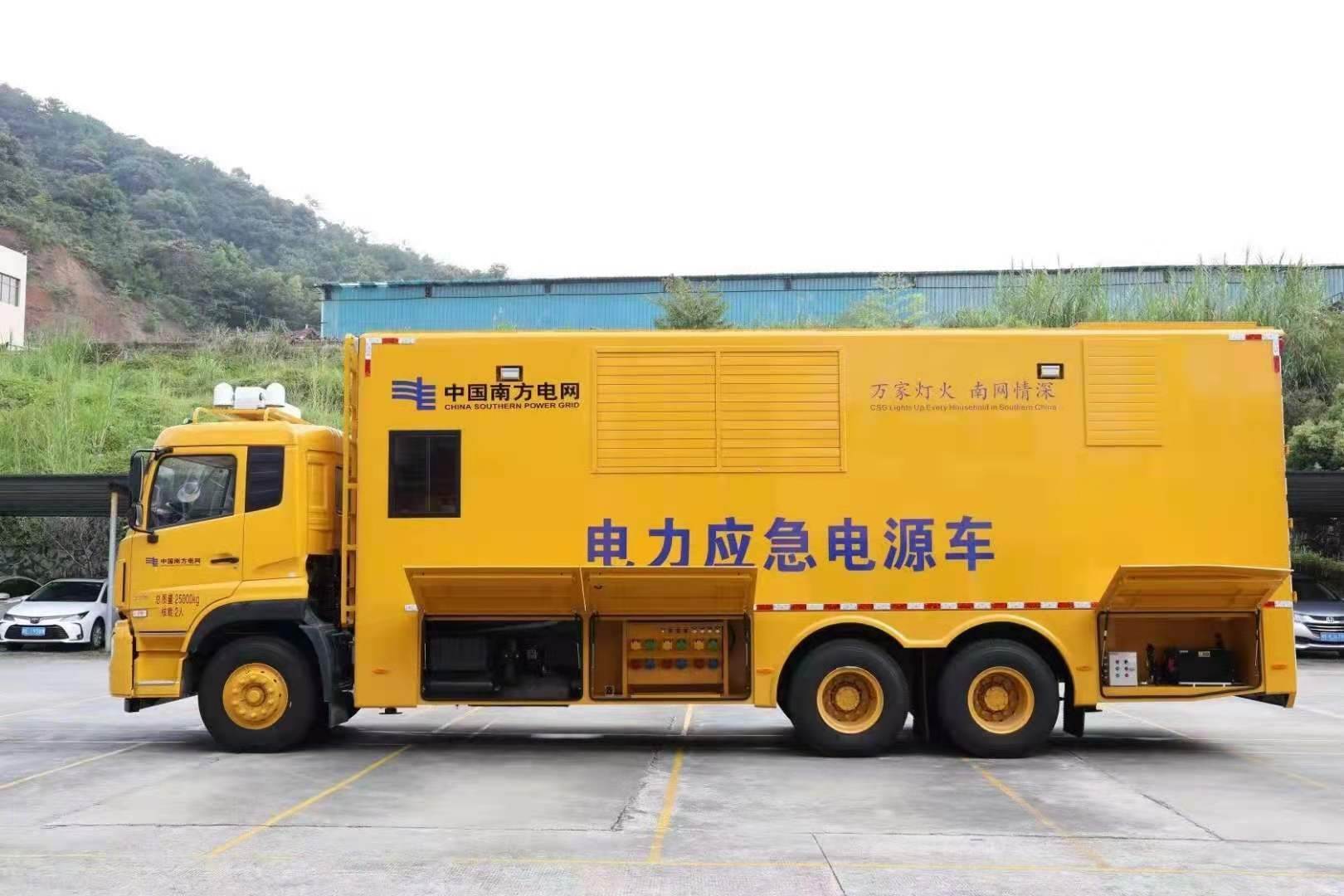 中原安康大型柴油发电机发电车UPS电源出租租赁